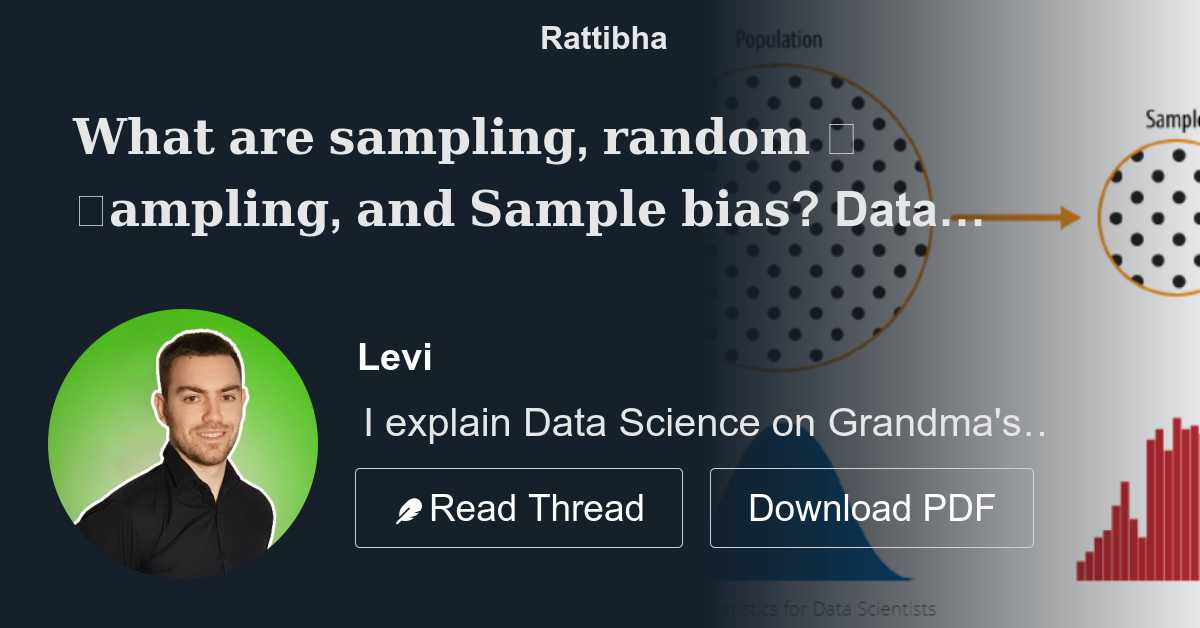 Data And Sampling