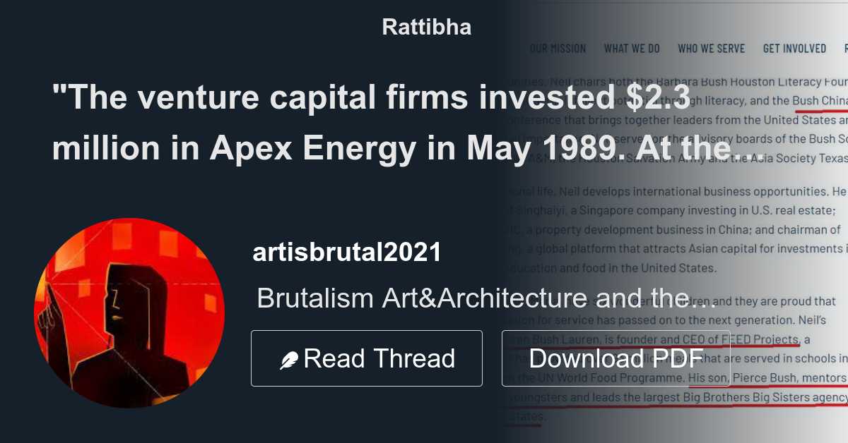 "The venture capital firms invested 2.3 million in Apex Energy in May