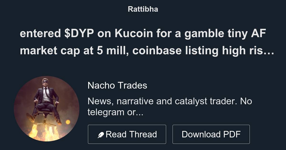 entered-dyp-on-kucoin-for-a-gamble-tiny-af-market-cap-at-5-mill