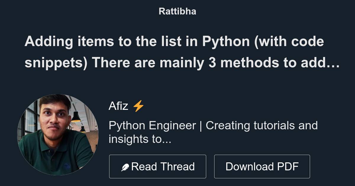 Python's List methods append vs extend (with code snippets) append