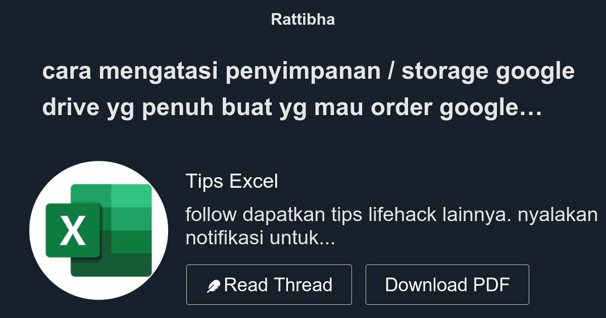 cara mengatasi penyimpanan / storage google drive yg penuh المسلسل من
