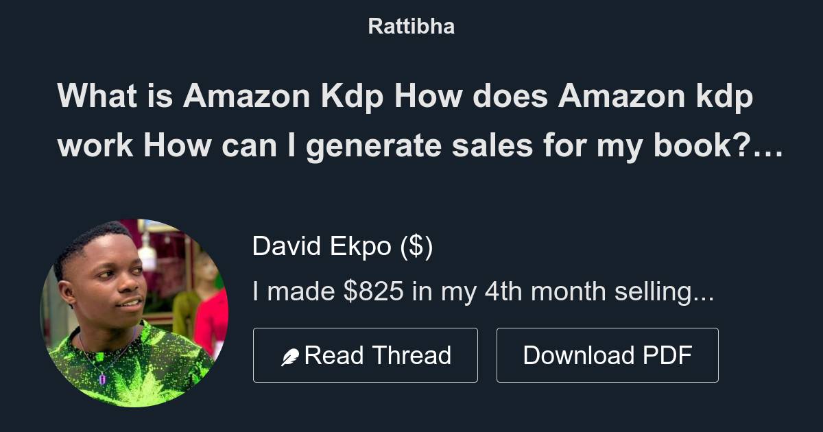 what-is-amazon-kdp-how-does-amazon-kdp-work-how-can-i-generate-sales