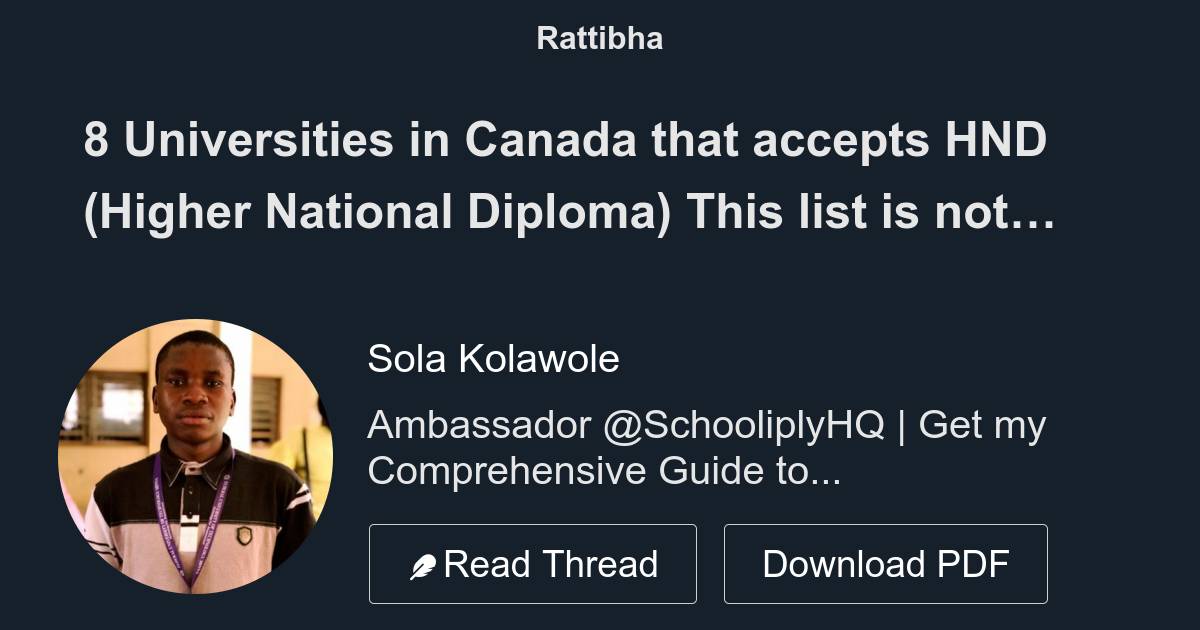 8-universities-in-canada-that-accepts-hnd-higher-national-diploma