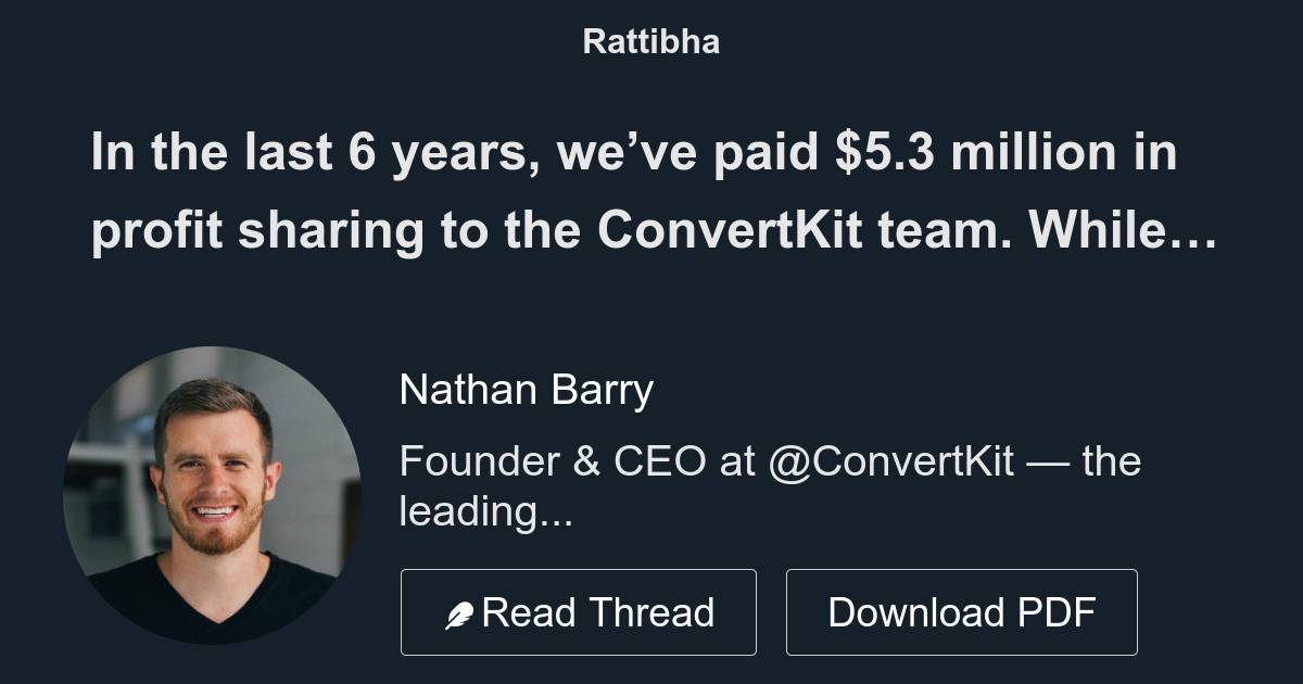 Nathan Barry - ConvertKit