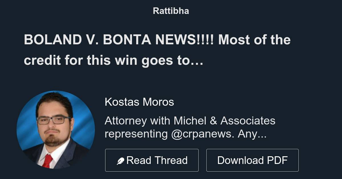 BOLAND V. BONTA NEWS!!!! المسلسل من Kostas Moros MorosKostas رتبها