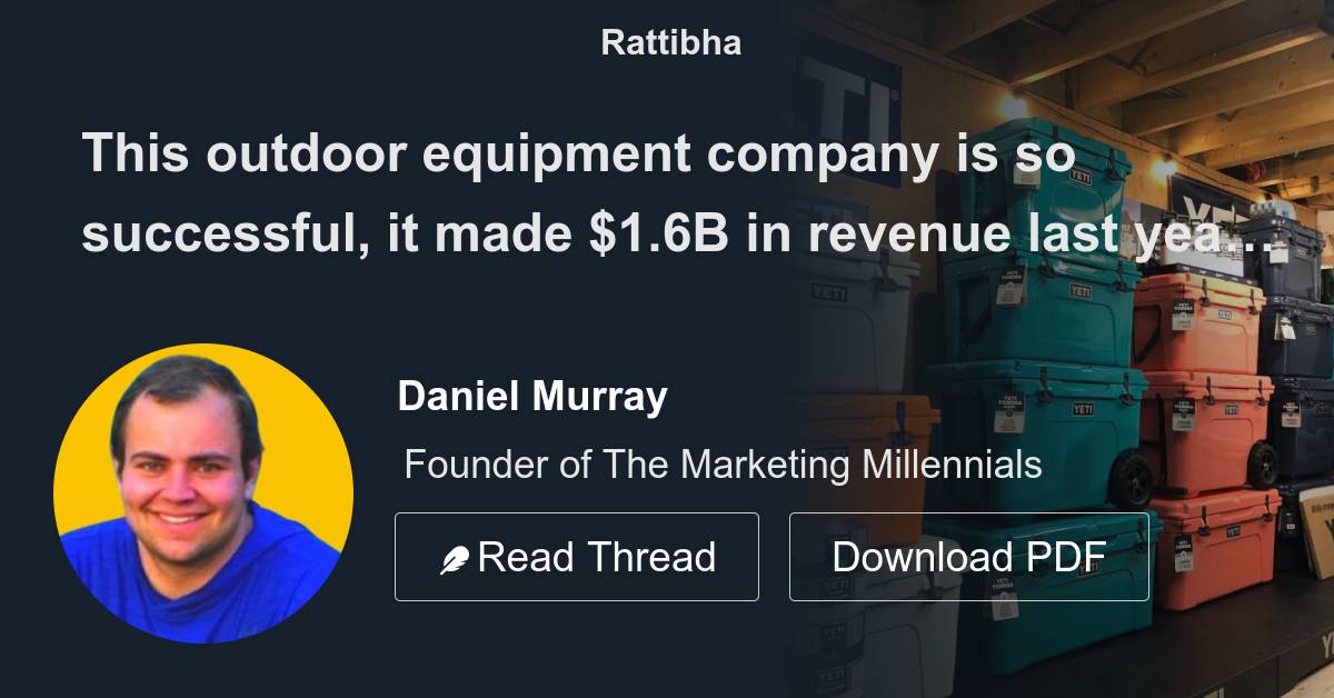 This outdoor equipment company is so successful, it made 1.6B in