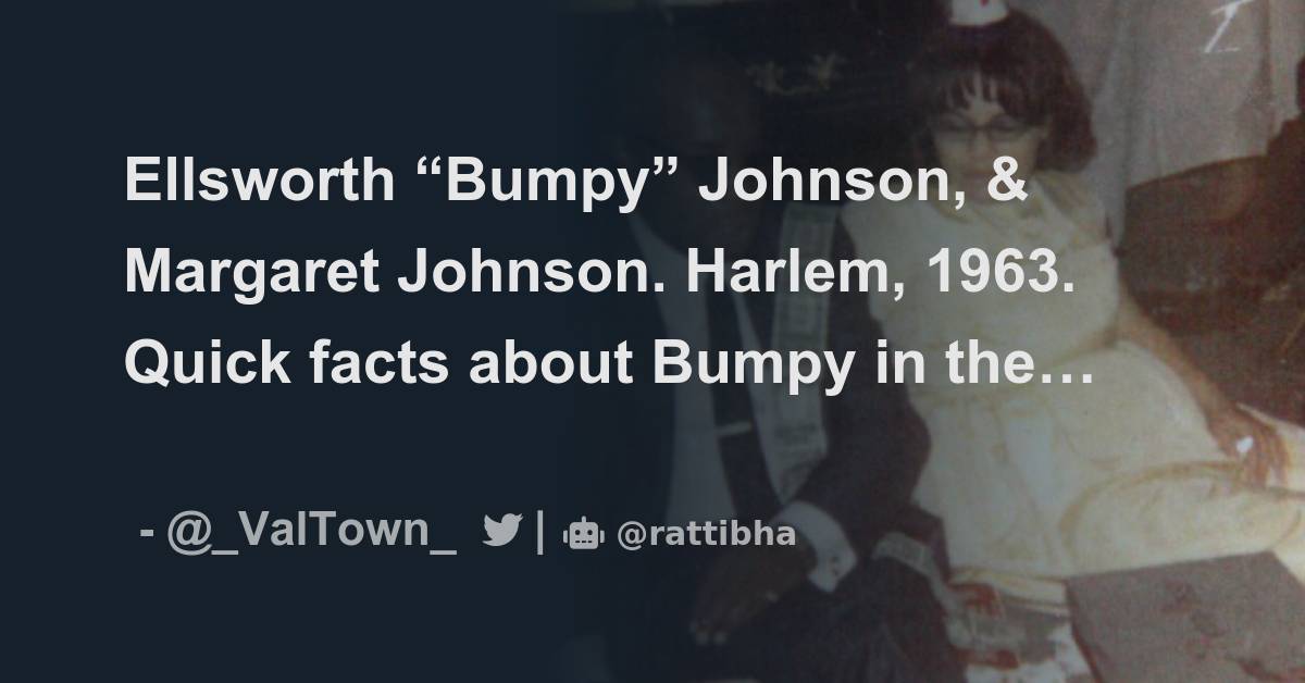 Ellsworth “Bumpy” Johnson, & Margaret Johnson. Harlem, 1963. Quick