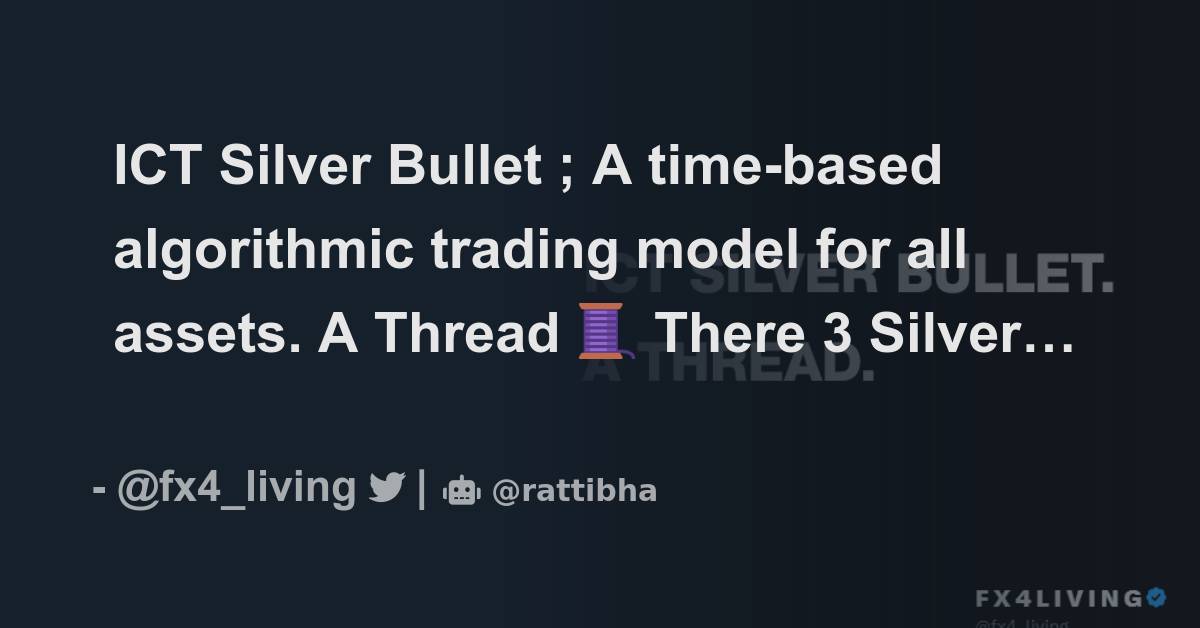 Mastering the ICT Silver Bullet Trading Model
