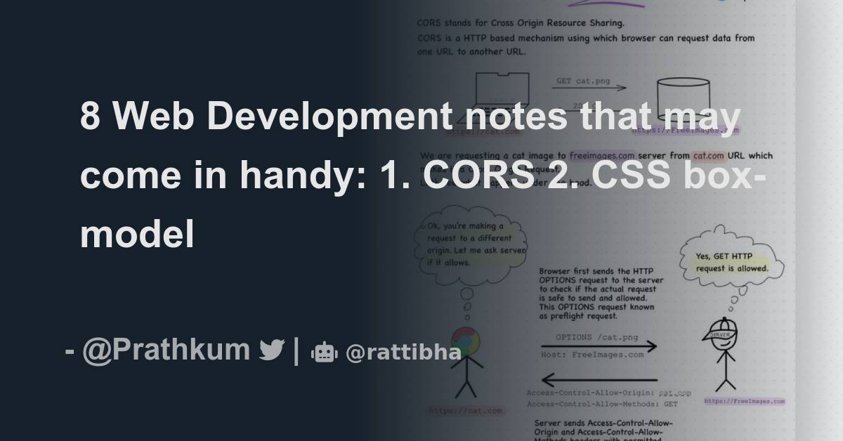 8 Web Development Notes That May Come In Handy 1 CORS 8-web-development-notes-that-may-come-in-handy-1-cors