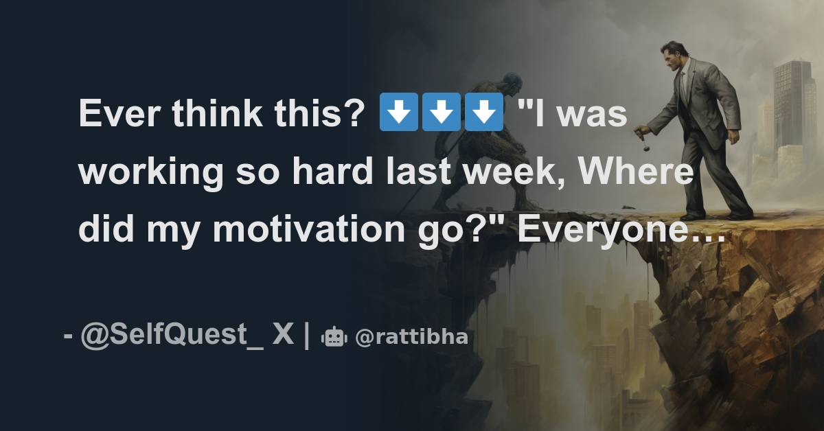 Ever think this? ⬇⬇⬇ 