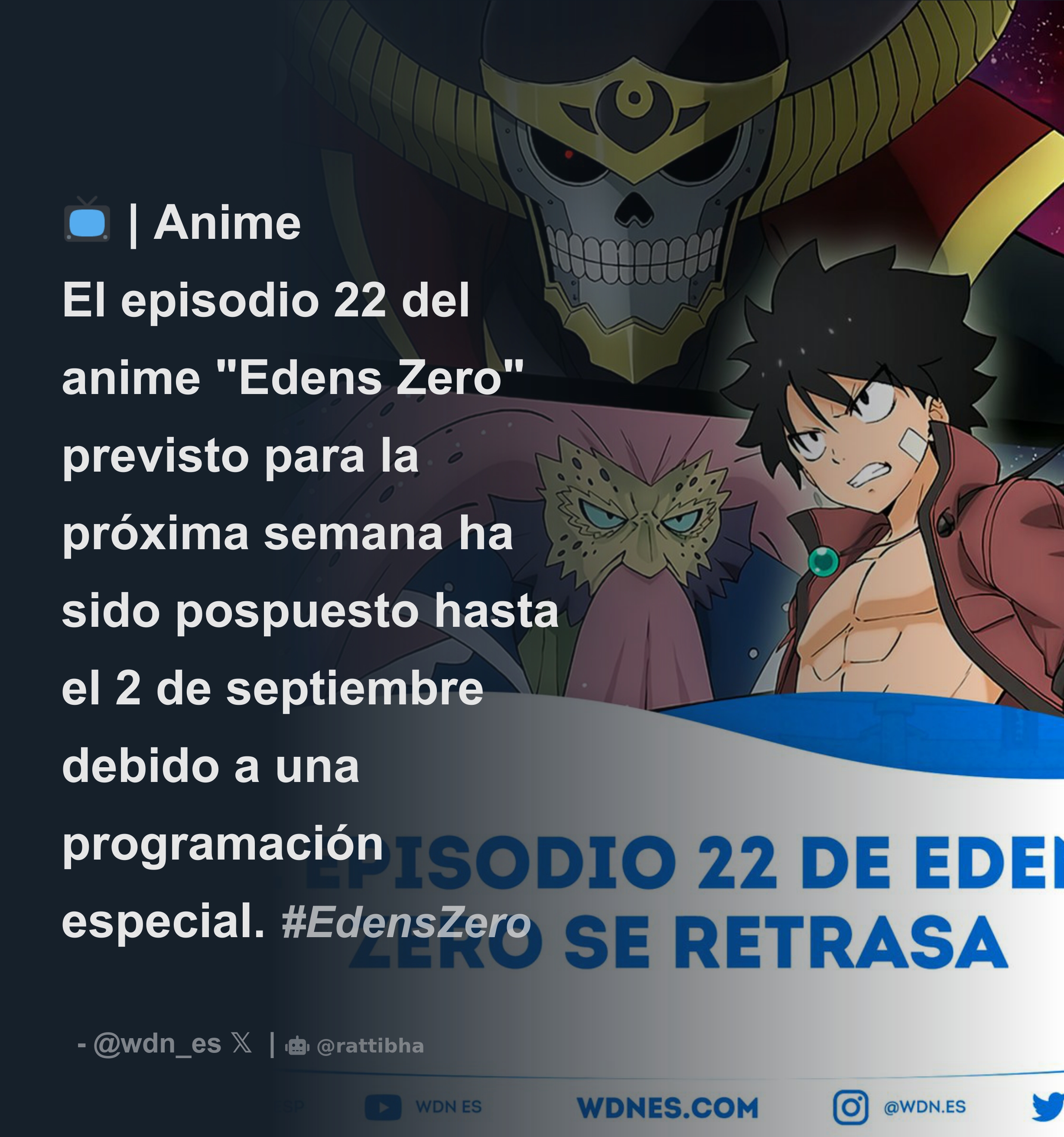 WDN - World Dubbing News on X:  Os 2 primeiros episódios de