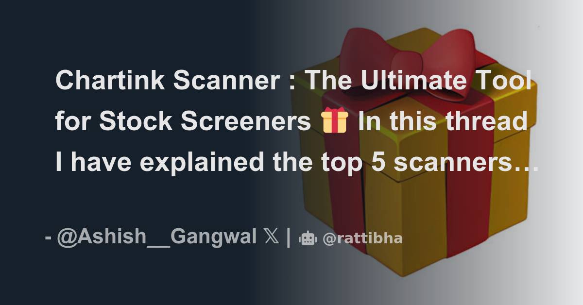 Chartink scanner the ultimate tool for stock screeners in this
