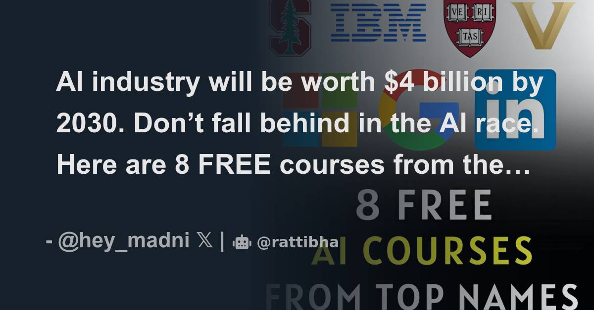 Ai industry will be worth 4 billion by 2030 don t fall behind in the