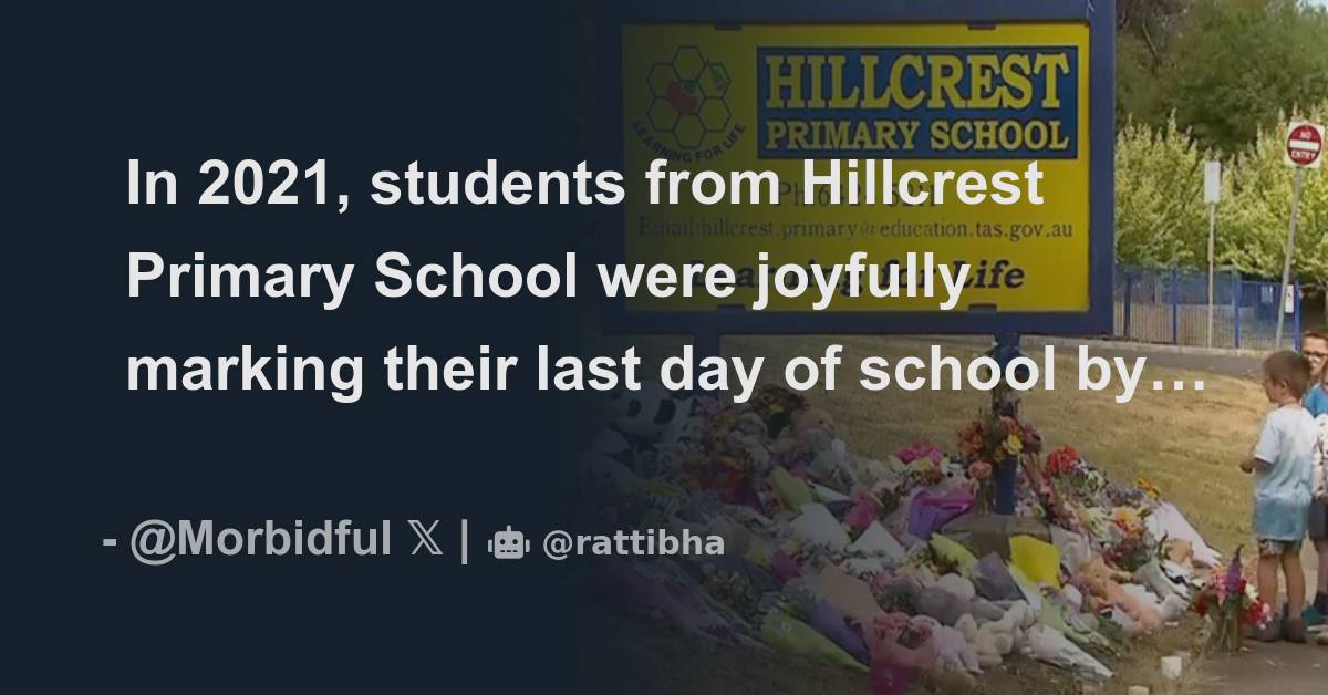 In 2021, students from Hillcrest Primary School were joyfully marking ...