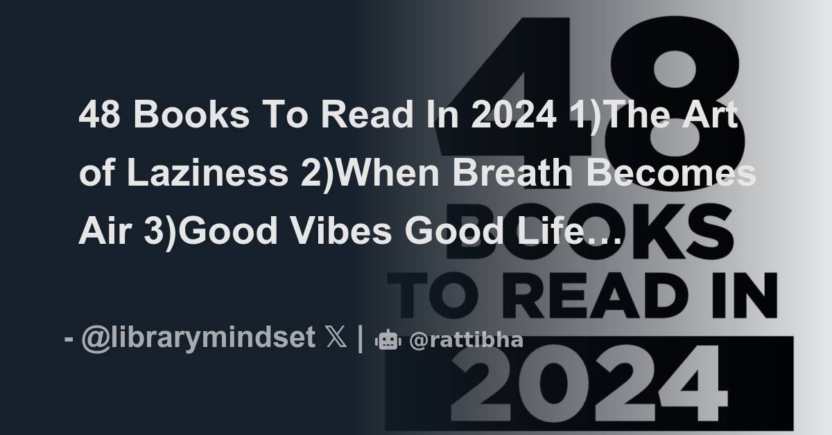 48 Books To Read In 2024 Thread From Library Mindset Librarymindset   1736691699936551187 1 