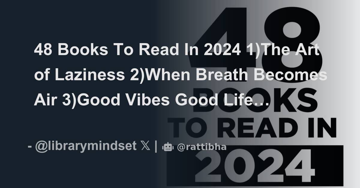 10 must read books that will change your life 1) Atomic Habits - Thread  from Library Mindset @librarymindset - Rattibha