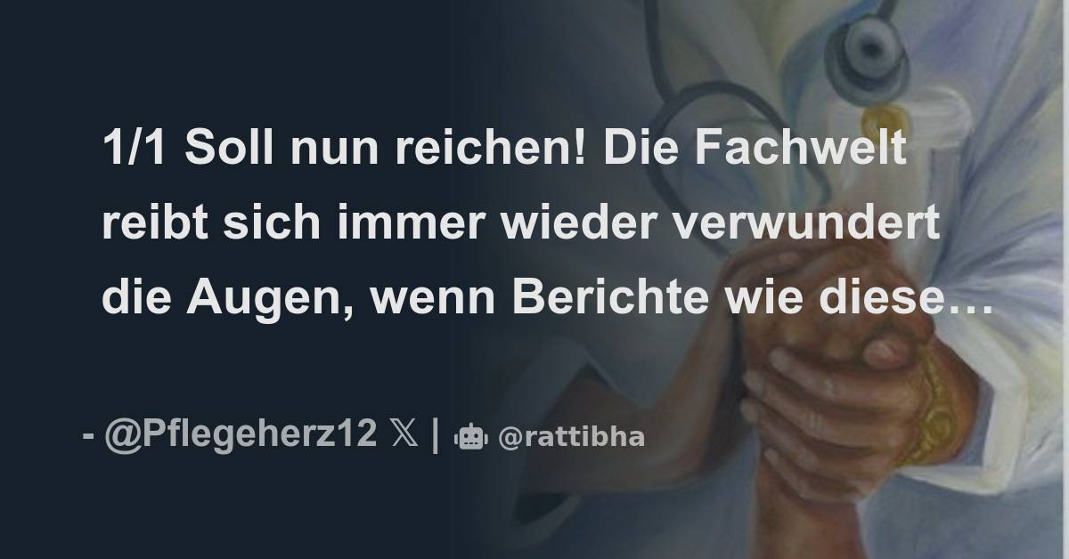 1 1 Soll Nun Reichen Die Fachwelt Reibt Sich Immer Wieder Verwundert 