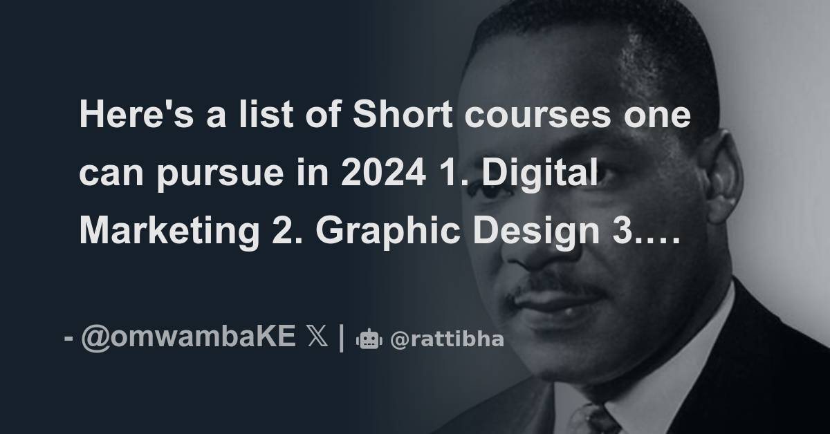 Here s a list of short courses one can pursue in 2024 1 digital