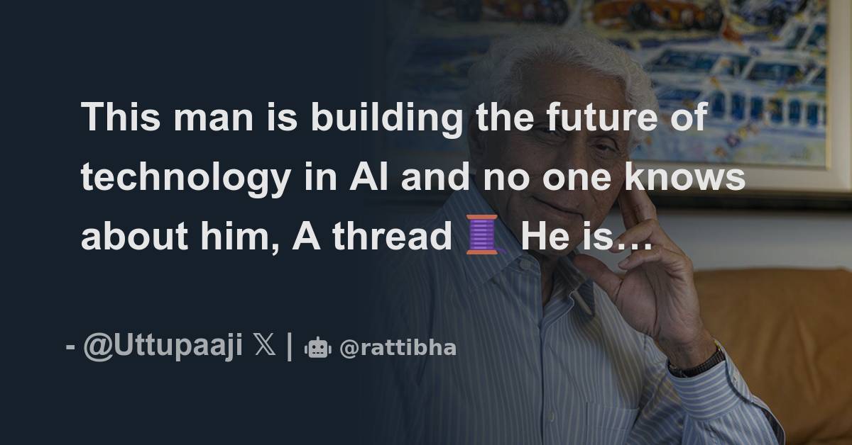 This man is building the future of technology in AI and no one knows