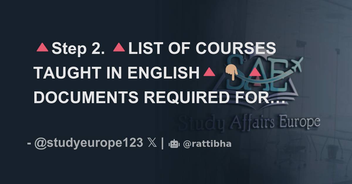 step-2-list-of-courses-taught-in-english-https-t-co-xy2iyg5uoo