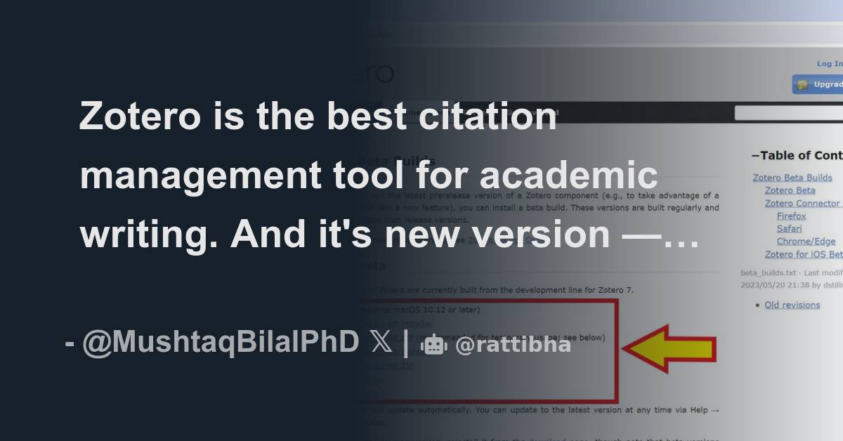 Zotero Is The Best Citation Management Tool For Academic Writing. And ...