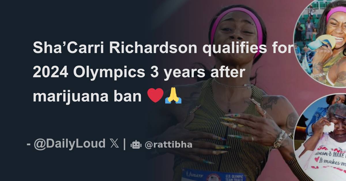 Sha’Carri Richardson qualifies for 2024 Olympics 3 years after ...