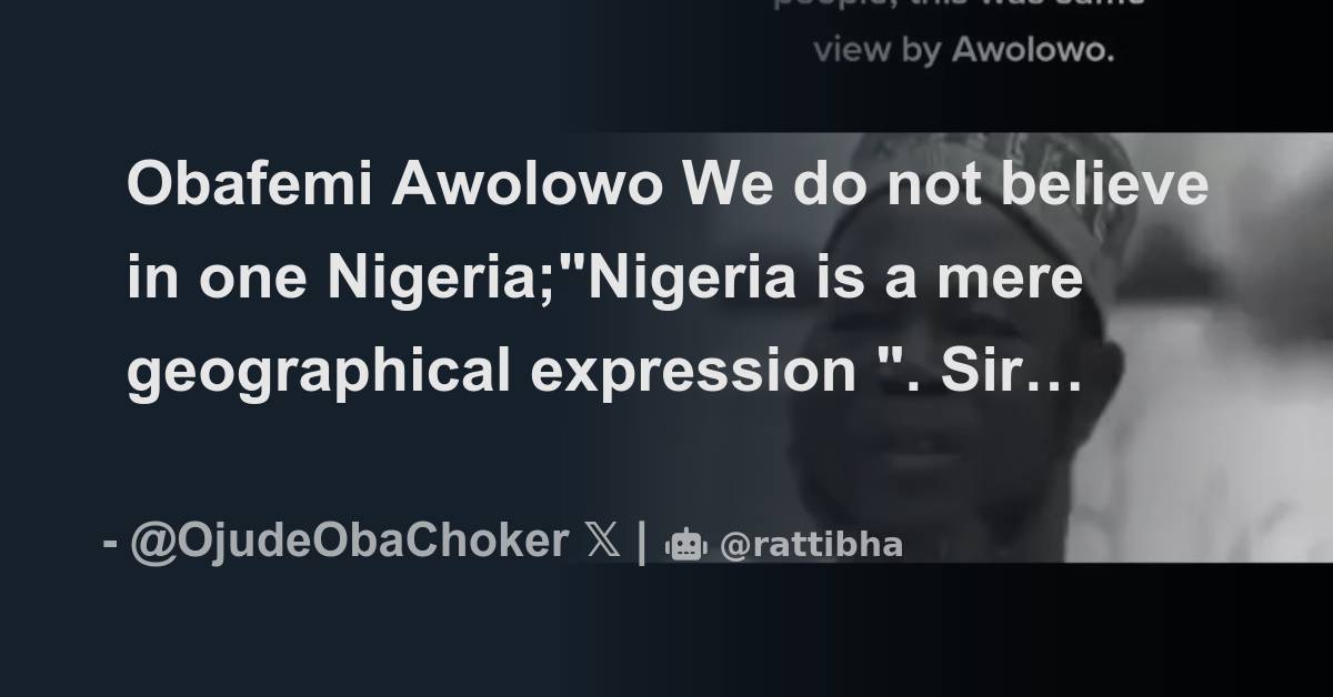 Who Is Ahmadu Bello In Nigeria Who Is Ahmadu Bello In Nigeria