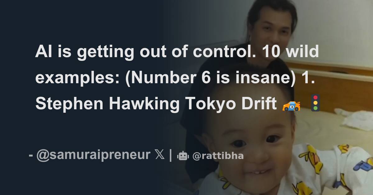 Ai is getting out of control 10 wild examples number 6 is insane